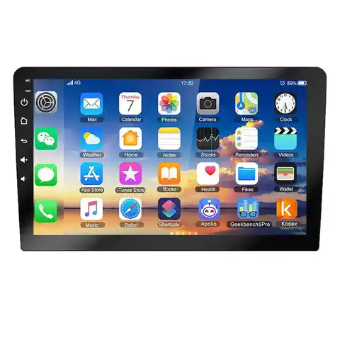 ESSGOO 9Inch 2 DIN Car Stereo Radio Wirless Carplay Android Auto Car Stereo Bluetooth 64G GPS Navigation RDS WiFi USB FM DAB+CAM