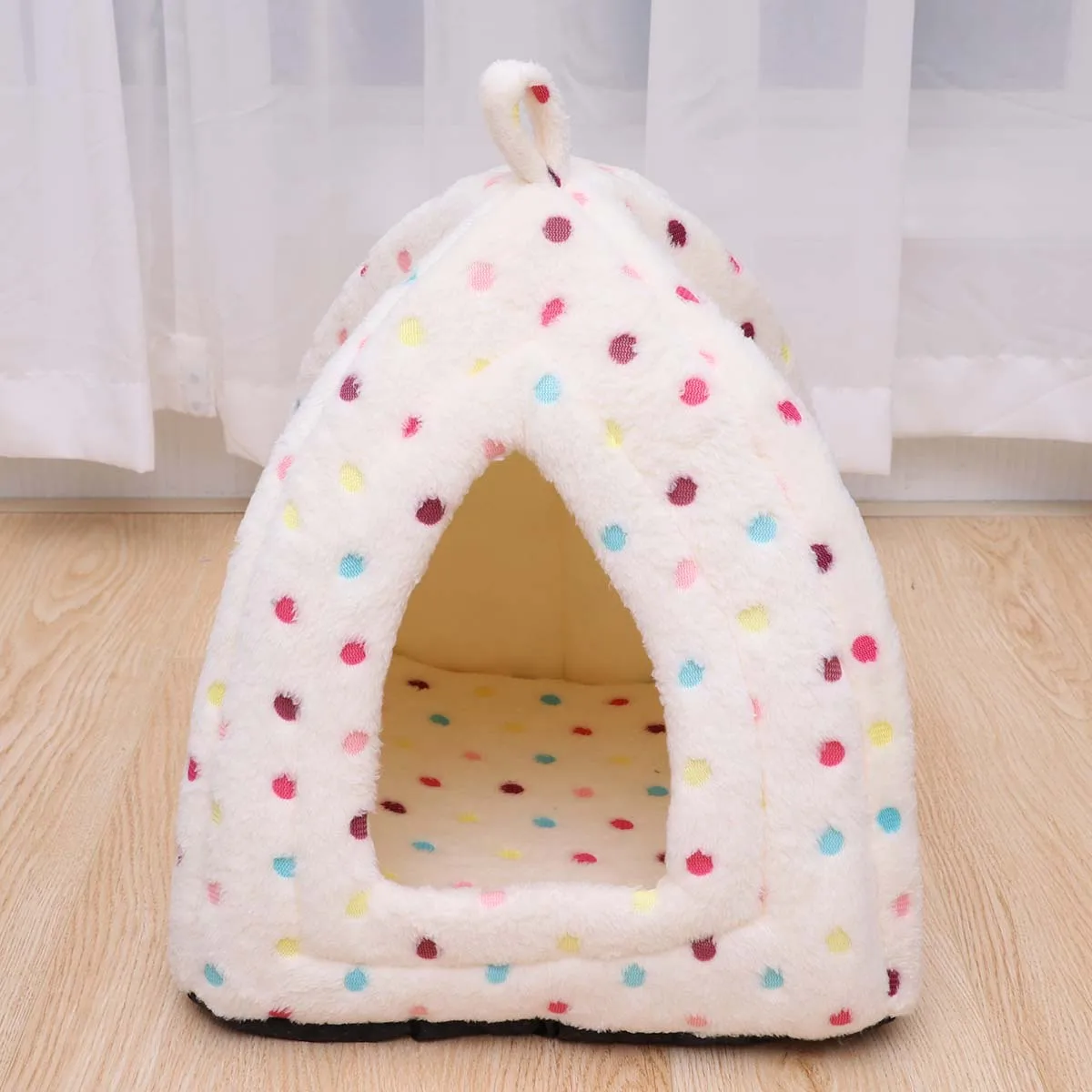 

Cave Bed For Small Medium Pets Warm Dog Cat Tent , Puppy Kitten Nest, Dog Bed, Cave Supplies