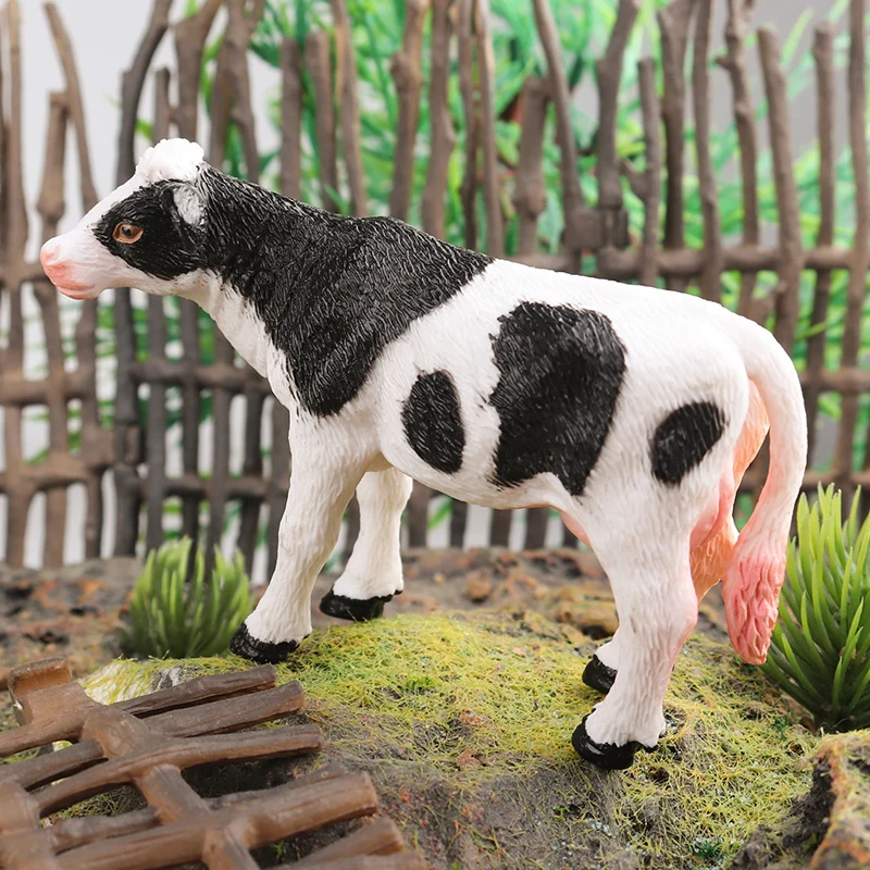 Oenux Farm Modell Simulation Pferd Kuh Ziege Esel Schwein Hund Action-figuren Geflügel Tiere Figur Bildung Schöne Kinder Spielzeug Geschenk