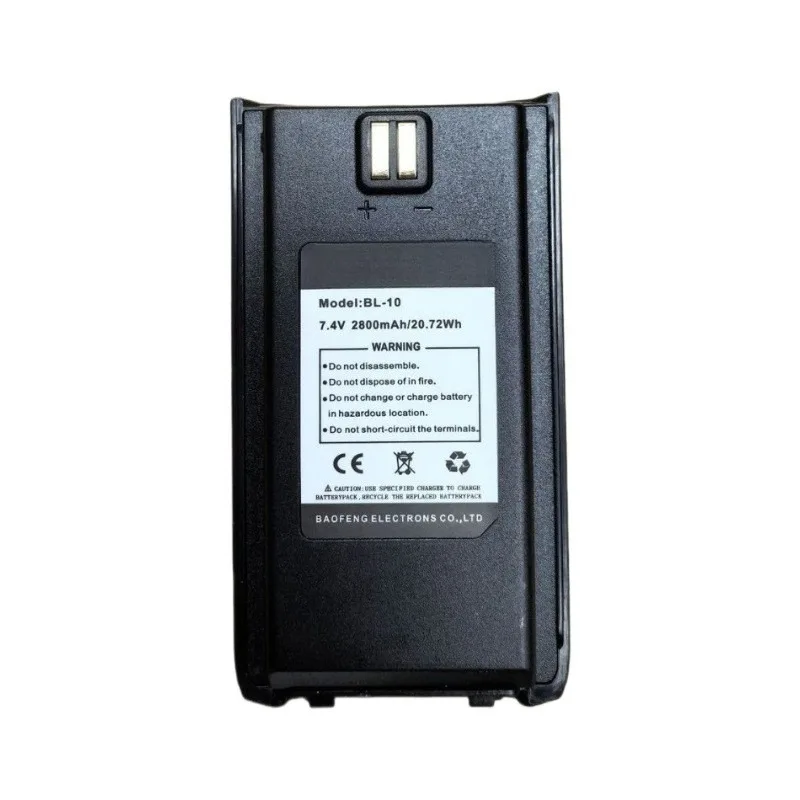 BL-10 Battery for BAofeng UVF10 Radio Battery BL-10 tri-band 10KM long rang Powerful Walkie Talkie Batteries