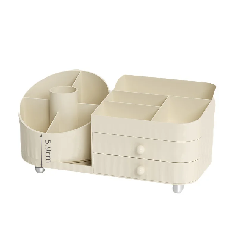 

Internet celebrity drawer cosmetics, storage box, large finishing skin care, desktop dresser, plastic lipstick rack.
