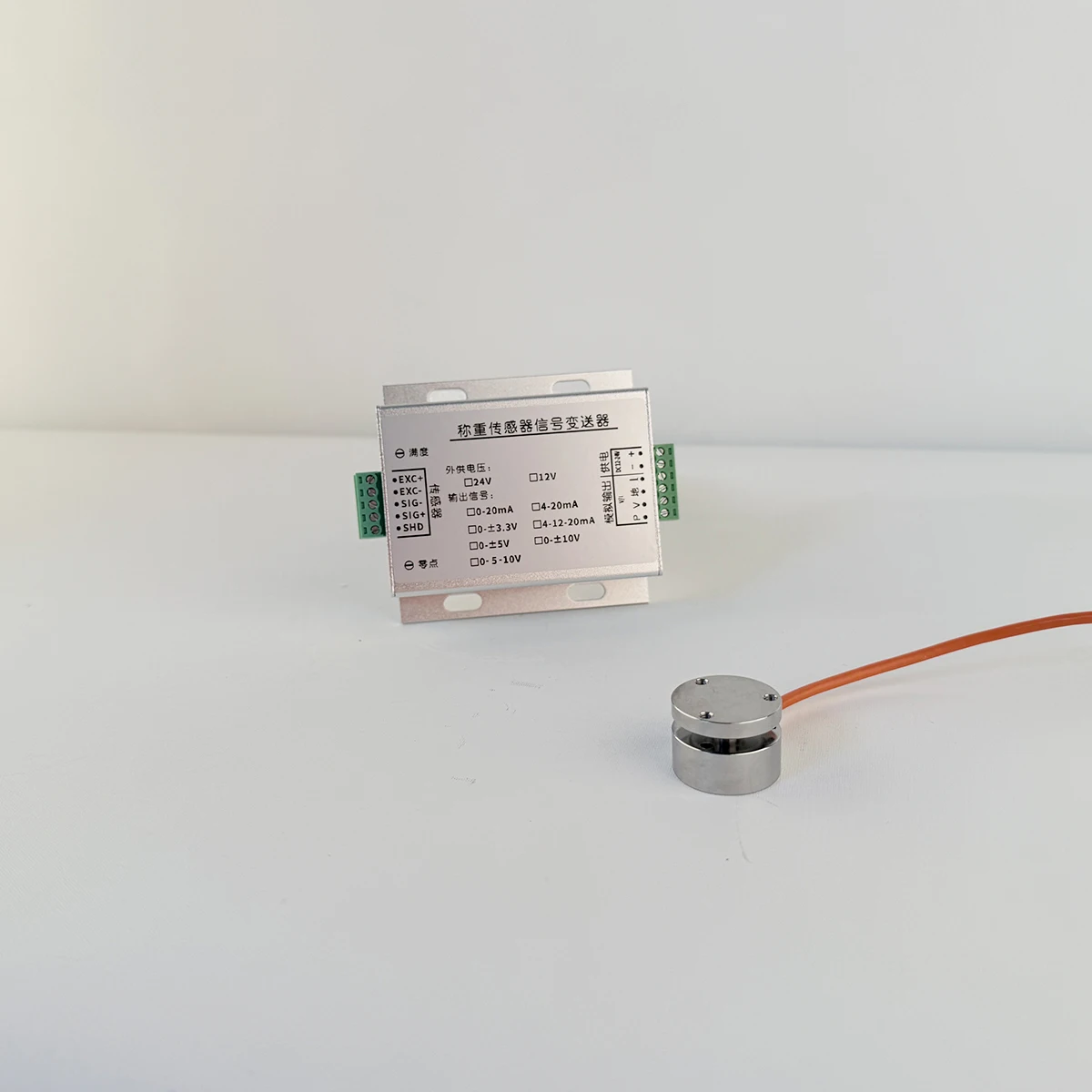 High Precision Micro Load Cell with Signal Transmitter 4-20mA 0-10V Output Weight Sensor Amplifier Kit 500kg 1000kg 2000kg