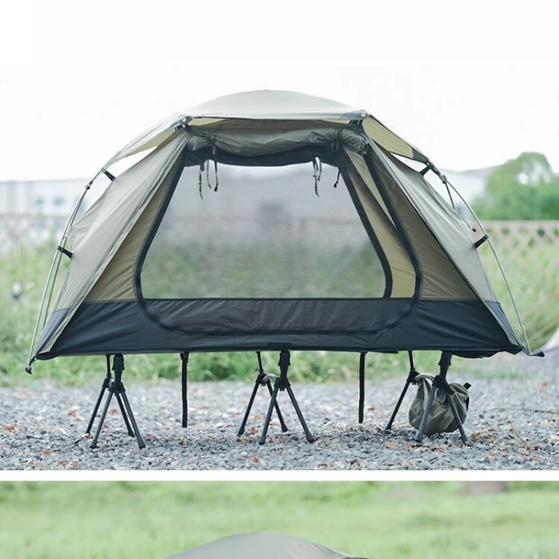 

Tent oasis integrated tent outdoor camping overnight camp camp bed off the ground rainstorm fishing portable