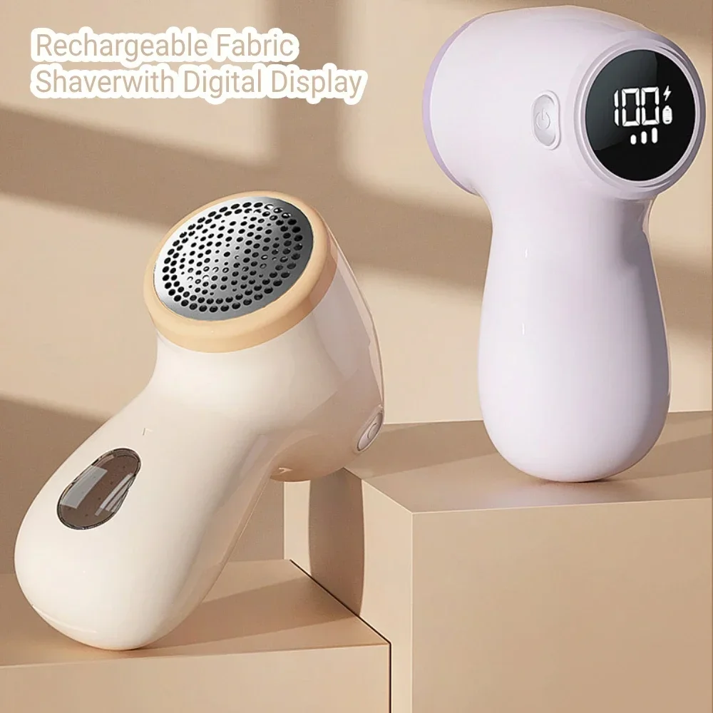 

Rechargeable Electric Removes lint from clothes Intelligent Digital Display Hairball Trimmer Portable Clothes Shaver 3Gear Razor