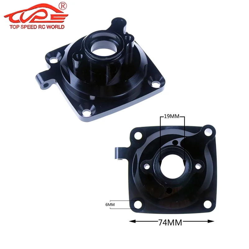 Upgrade Parts CNC Metal Clutch Housing Cover for 1/5 Scale Rc Car Gas HPI ROFUN ROVAN KM BAJA ENGINES Buggy Parts