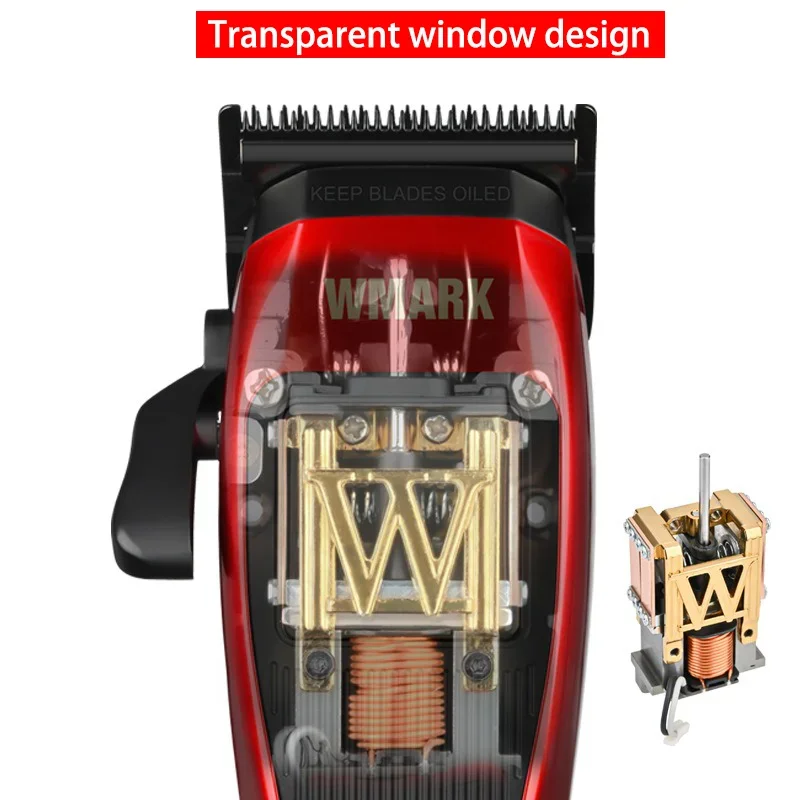 New WMARK NG-X1 Barber Shop Professional Hair Clipper 10000RPM Hair Salon Barber Special Trimmer Magnetic Vector Motor DLC Blade