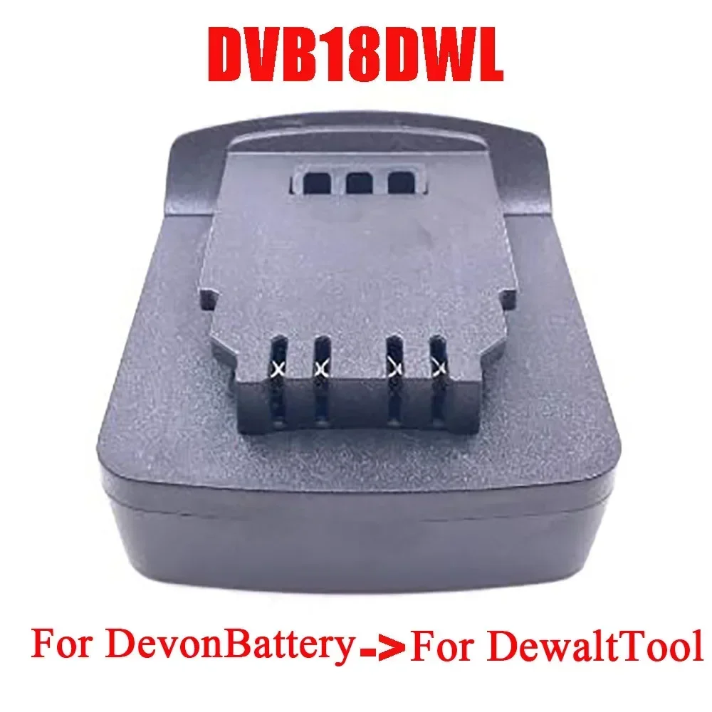 DVB18DWL Adapter Converter Connector Use for Devon 20V Li-ion Battery On for DeWalt 18V 20V Lithium Electric Power Tools Parts