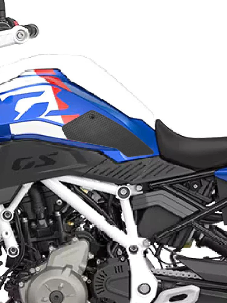 Nakładki antypoślizgowe na zbiornik motocyklowy BMW F450GS F450 GS 2027, naklejki antypoślizgowe, ochraniacze na kolana. — 2