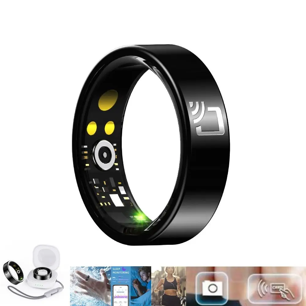 High Quality with Sleep Monitoring Smart Ring Dustproof Waterproof NFC Finger Ring Health Tracker Ring Couple