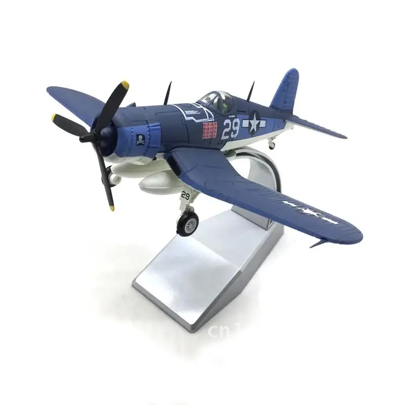 JASON TUTU 1/72 Scale U.S. Navy F4U pirate carrier-based land-based fighter alloy military aircraft model finished product Drop