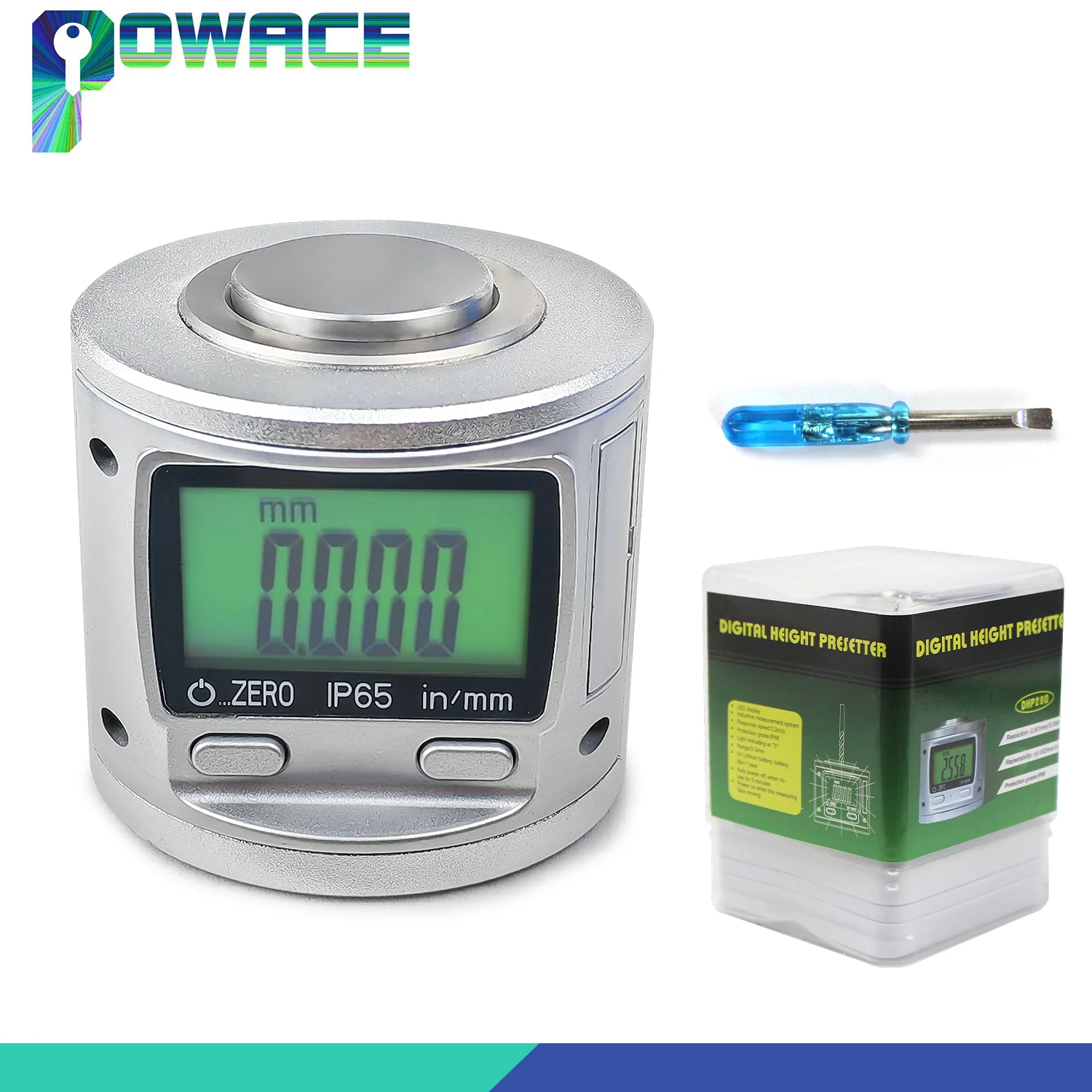 CNC Digital Display Dustproof IP65 Waterproof Z Axis Setter Tool Setting Instrument Dial Indicator 0.001mm
