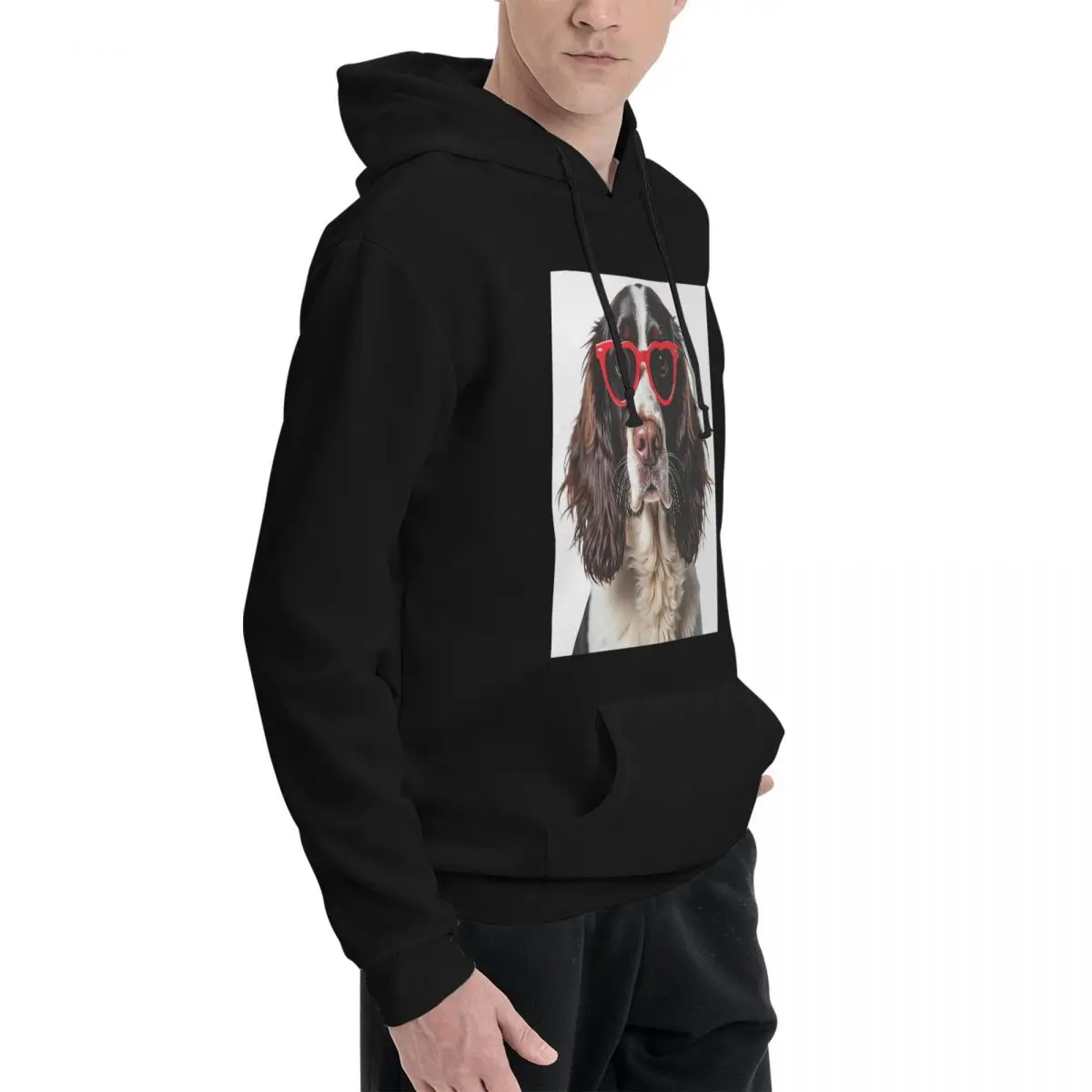 English Springer Spaniel Dog Hoodies Men's Women Casual Pullover Sweatshirts Fashion Long Sleeve Hooded Autumn Winter