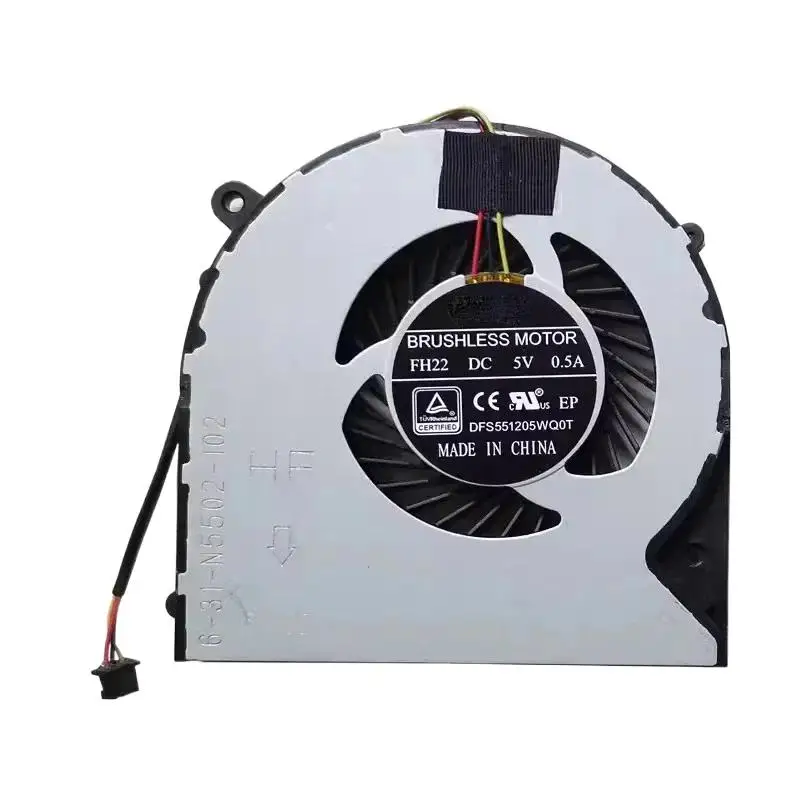 0. New Original CPU Cooling  Fan for MACHENIKE F57 F57-D1 D2 D3 D2R D5R N550RC T58