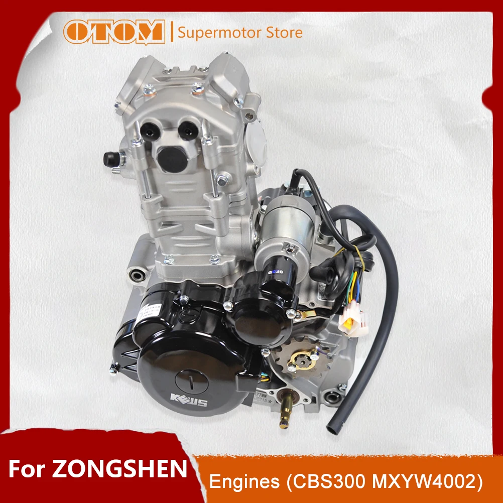 OTOM Motorcycle 4 Stroke Engine Assembly Water-Cooled Engine For KEWS ZONGSHEN CBS300 MXYW4002 ZS174MN-3 Off-road Pit Dirt Bikes