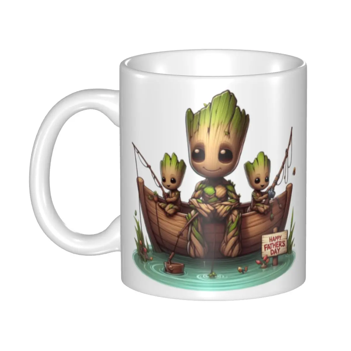 أكواب قهوة مخصصة من Guardians Of The Galaxy I Am Groot Monster، كوب شاي حليب من السيراميك بنفسك