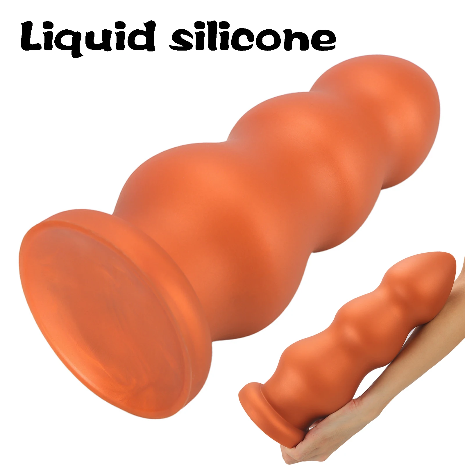 11cm Huge Anal Plug Silicone Dildo Big Ass Plug Backyard Bead Fisting For Man Woman Anal Expansion Masturbation Prostate Massage