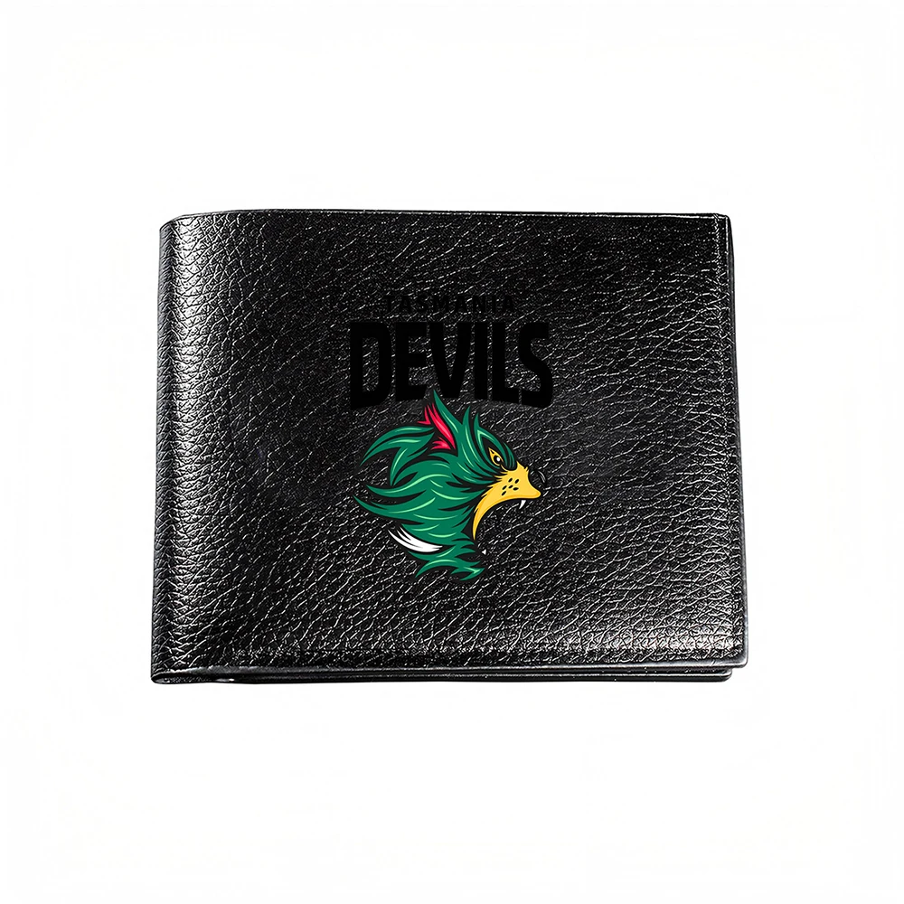 Devils Green Dragon Head Design Men's Wallet Card Holder Casual Business Fashion Print Style