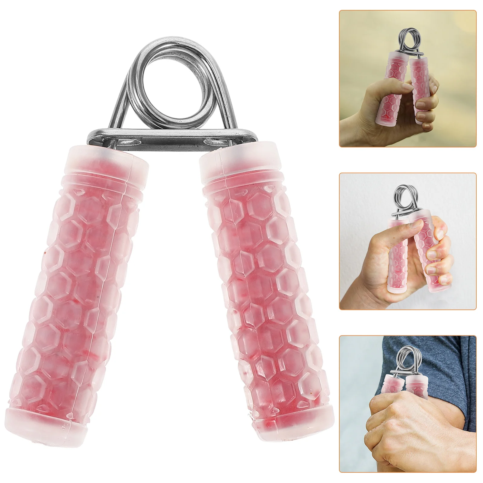 

Grip Strength Trainer Adjustable Hand Grip Exerciser Ergonomic Design Durable Steel PP Materials Forearm Workout Travel Friendly