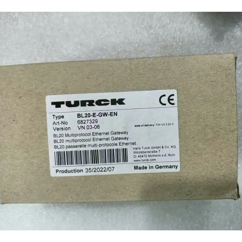 

Turck Gateway，BL20-E-GW-EN