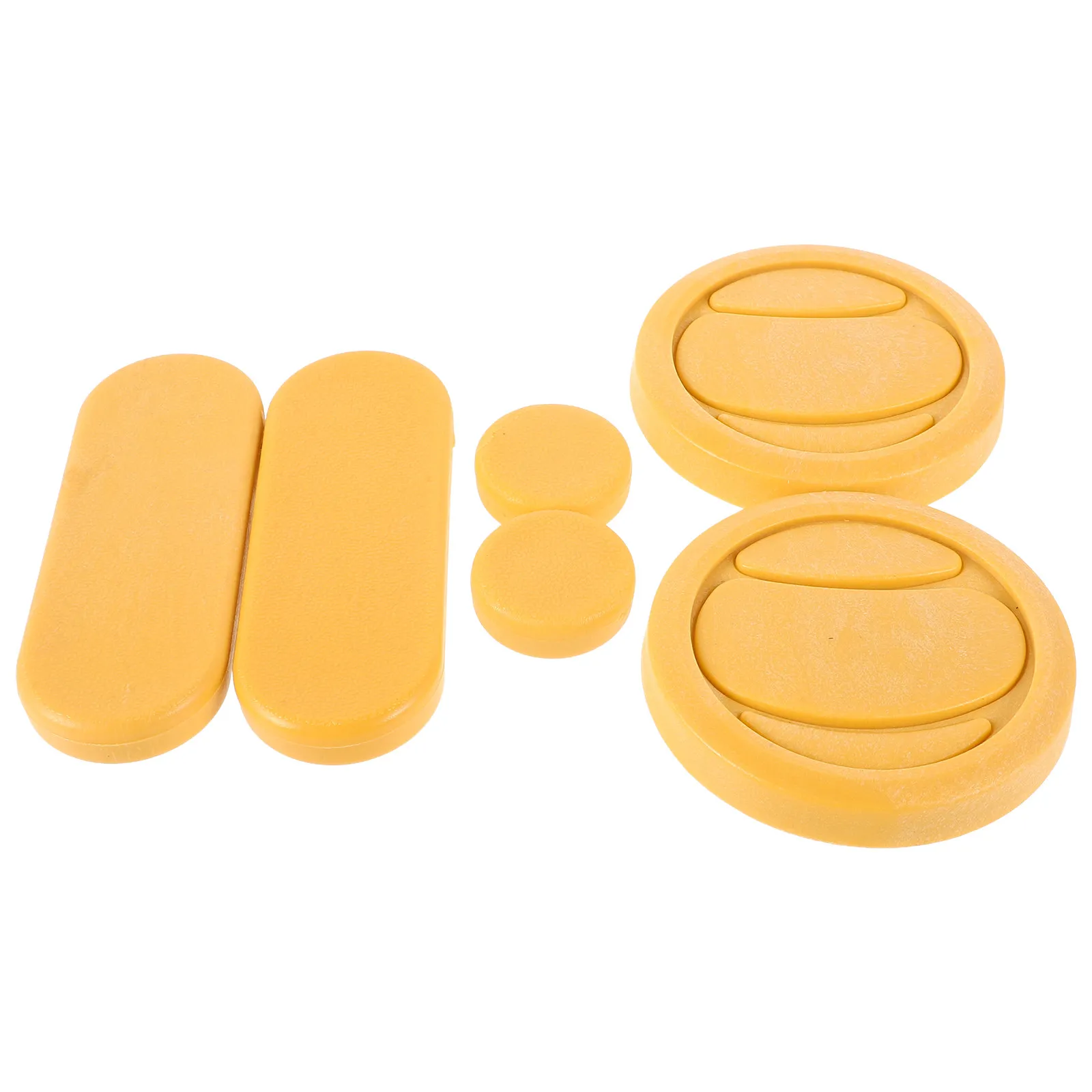 

6Pcs Skateboard Gloves Sliders Ergonomic Protective Gear Outdoor Skating Slider Pucks for Men Women Longboard Downhill