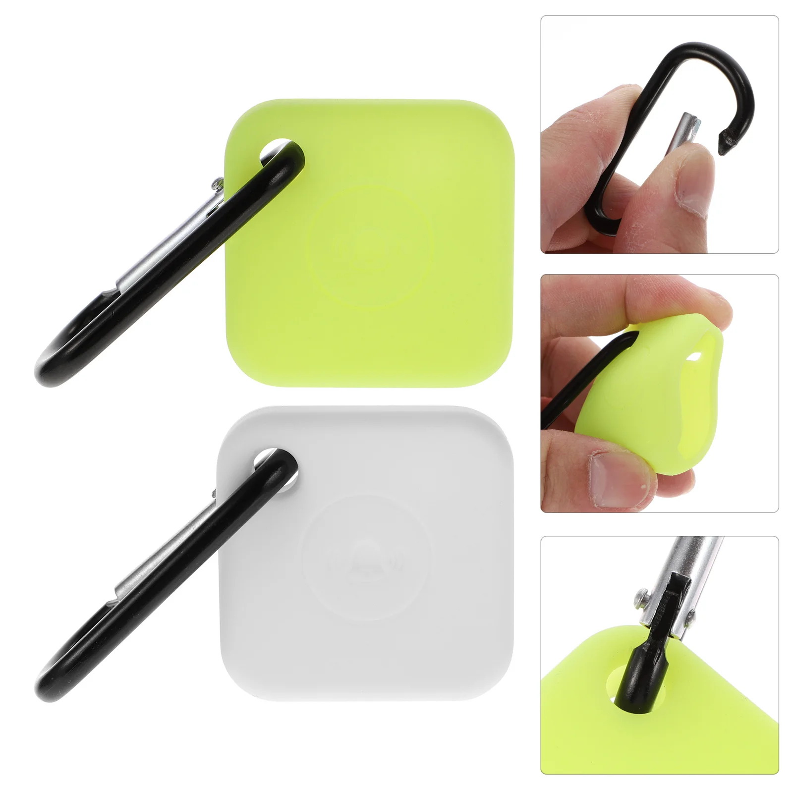 

2 Pcs Case Cover Key Protective Silicone Silica Gel Accessory