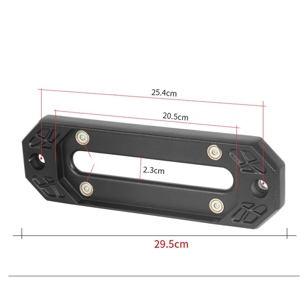 40CR Steel Fairlead with Magnetic Mount & Tow Hook 20000LBS Capacity 10