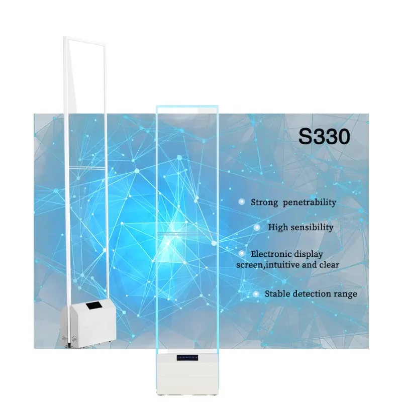 

Acrylic - Alarm System -Shoplifting EAS AM System with Gate for Retail Stores