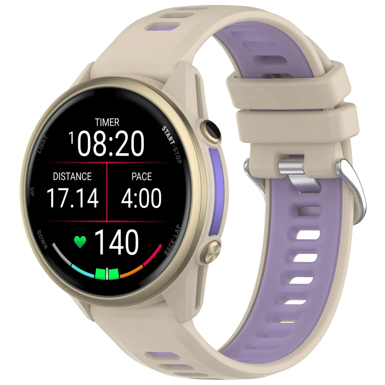 Official Silicone Strap for Garmin Forerunner 970 Breathable Sports Bracelet for Garmin Forerunner 965 955 945 935 745 Accessory