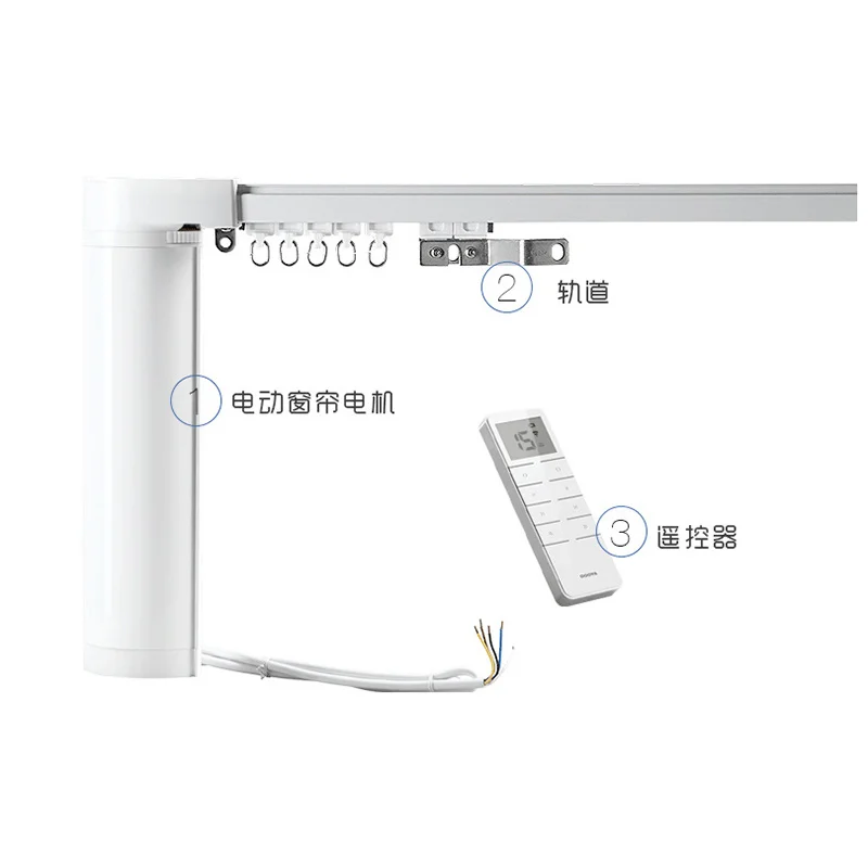 

DT82 Smart Control TUYA Intelligent Wireless Curtain Motorized System