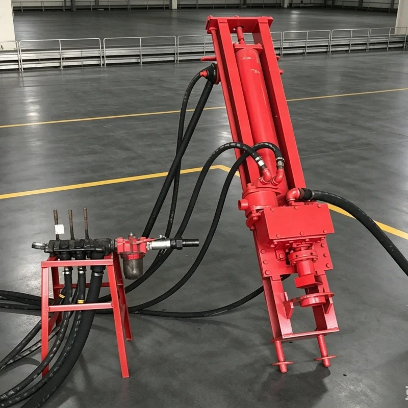 Customized Light‑duty Bracket‑mounted DTH Drilling Rig, Small Open‑pit Rock Drilling Machine for Mining Blasting
