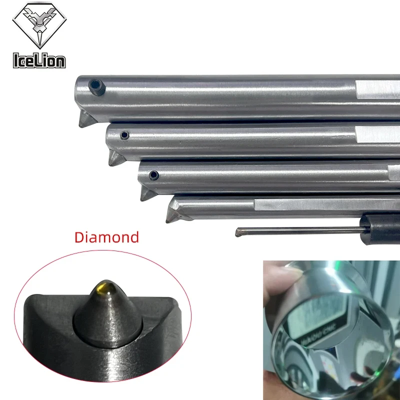 Burnish Tools  Mirror Surface Burnish Lathe Rolling Cutter Steering lever custom-made natural Level of jewelry diamond