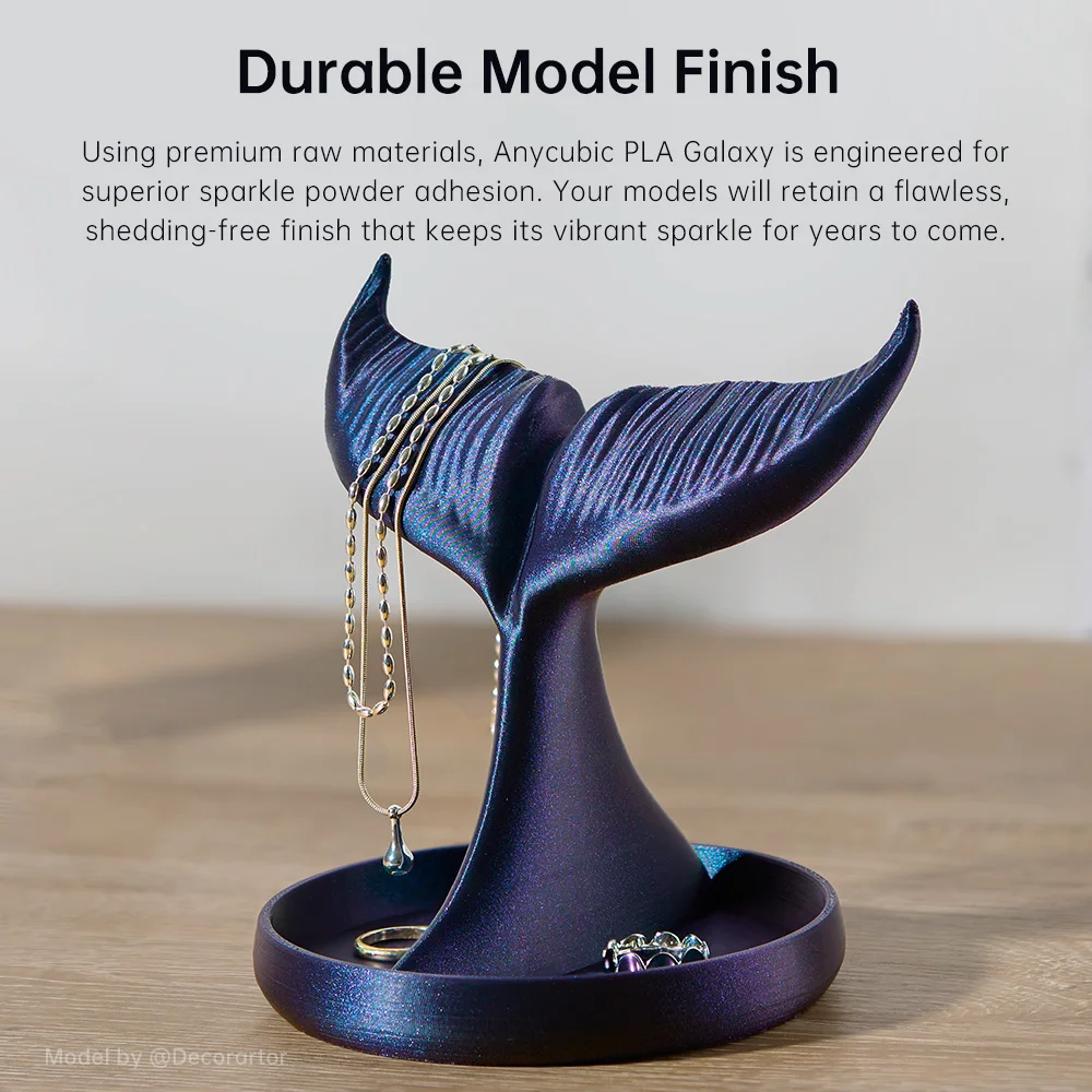 ANYCUBIC PLA Galaxy Filament Starry Effcet خيوط طابعة ثلاثية الأبعاد ألوان ديناميكية PLA FDM Kobra 3 كومبو S1 كومبو خيوط الطباعة #3