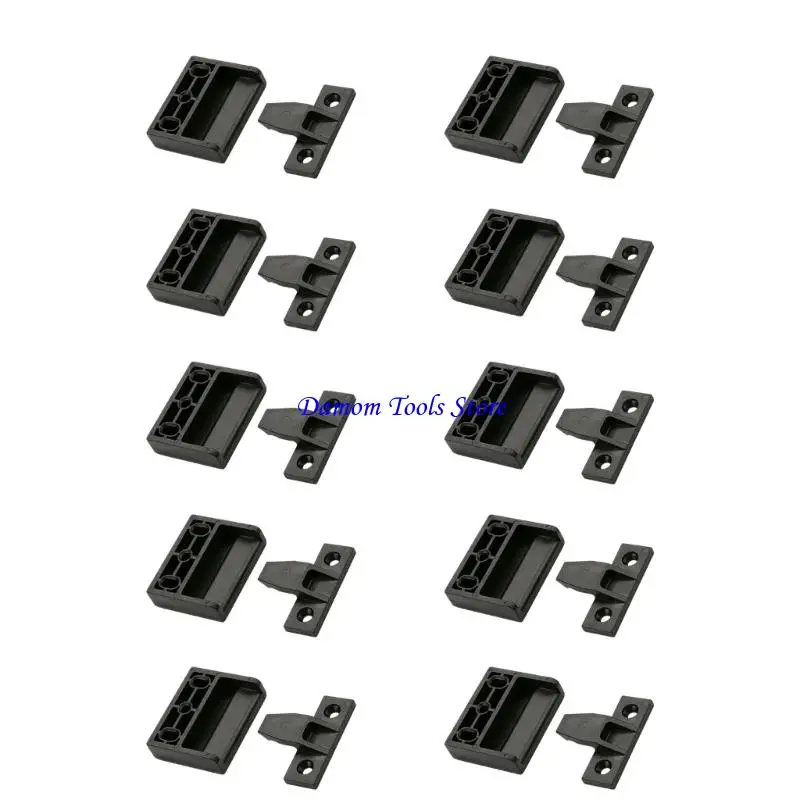 57BE Interior Trim Mount Hardware Set Simple Installs for Wallboard and Board Work
