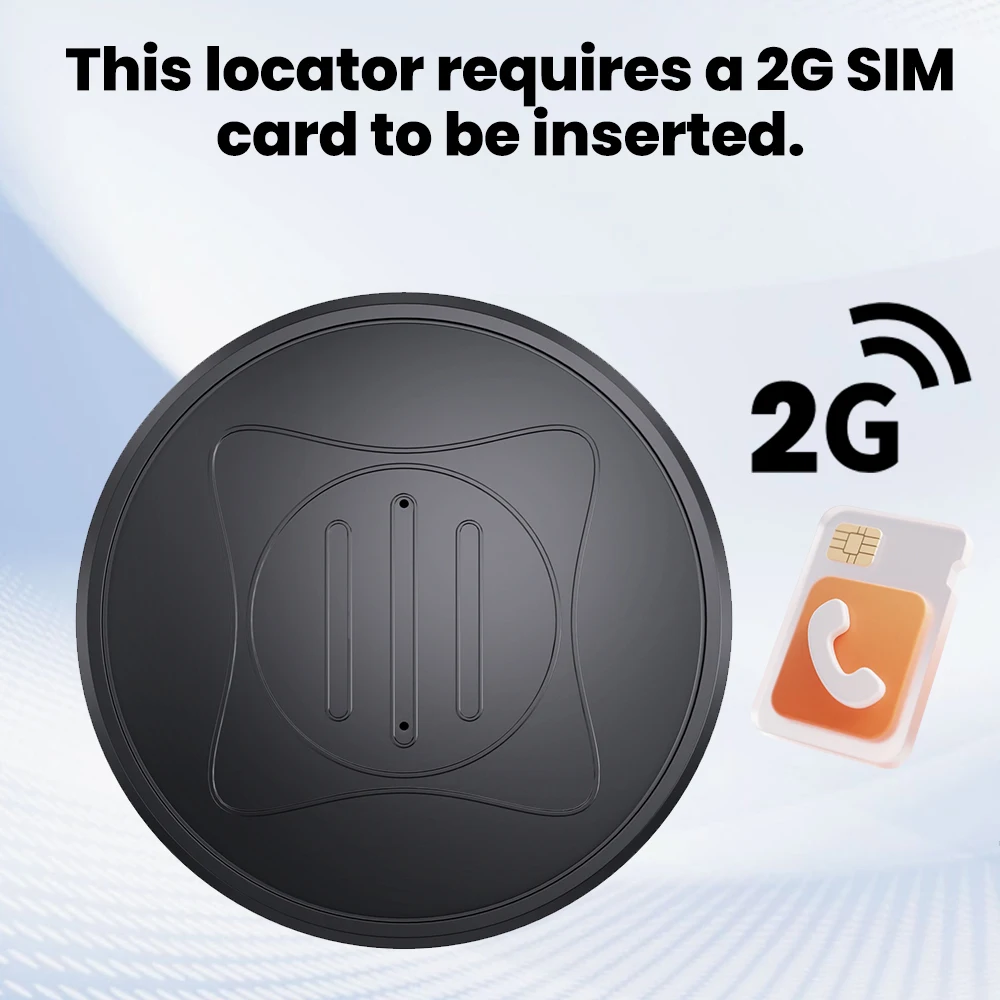 GPS Intelligent Locator Tracker Phones Real-time Positioning Playback of Trajectory Magnetic Suction Anti-loss Device USB Charge