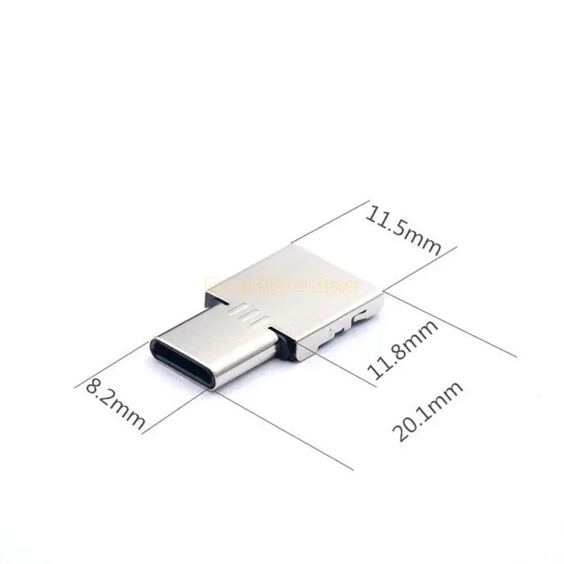 F62C 2 en 1 Tipo C USB a 1.5V 3V 4.5V Cable alimentación AAA C D Tamaño del tamaño batería Eliminador