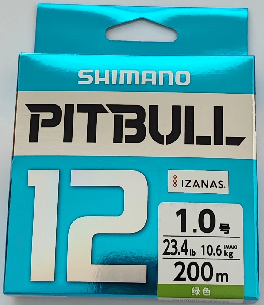 Original SHIMANO PITBULL X8 X12 Braided Fishing Line PE 150M 200M