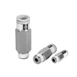 Pneumatic One-way Non Return Check Valve AFR Brand Straight Control AKH Non Return Plastic Check Valve One-touch Fittings