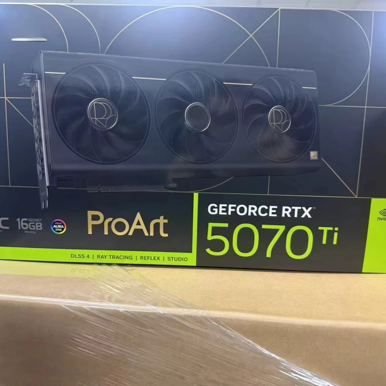 ProArt Carbon Gaming Edition GeForce RTX 5070 Ti 16GB GDDR6X 3rd Generation RT Cores PCI Express 4.0 for Desktops