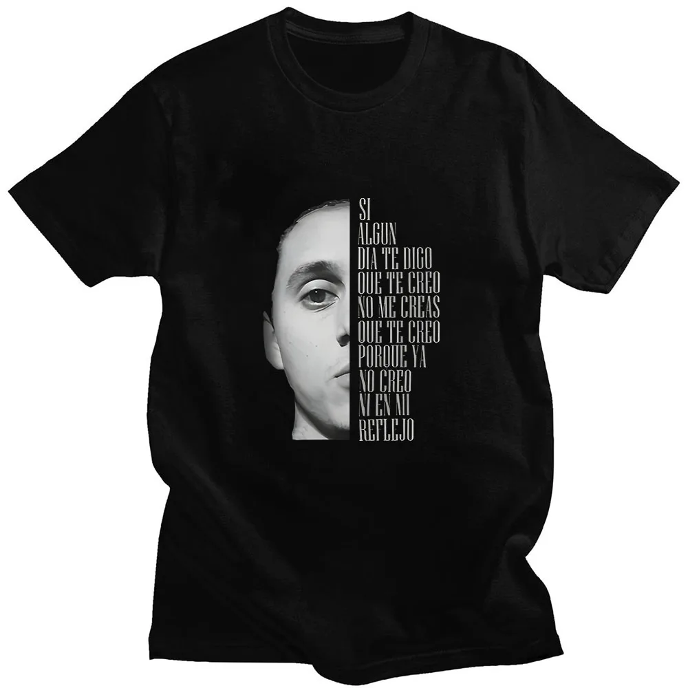 Canserbero T Shirt Graphic Printing 100% Cotton Comfortable Tee-Shirt for Women/Men Gothic Round Neck Tshirts Summer Retro Tops