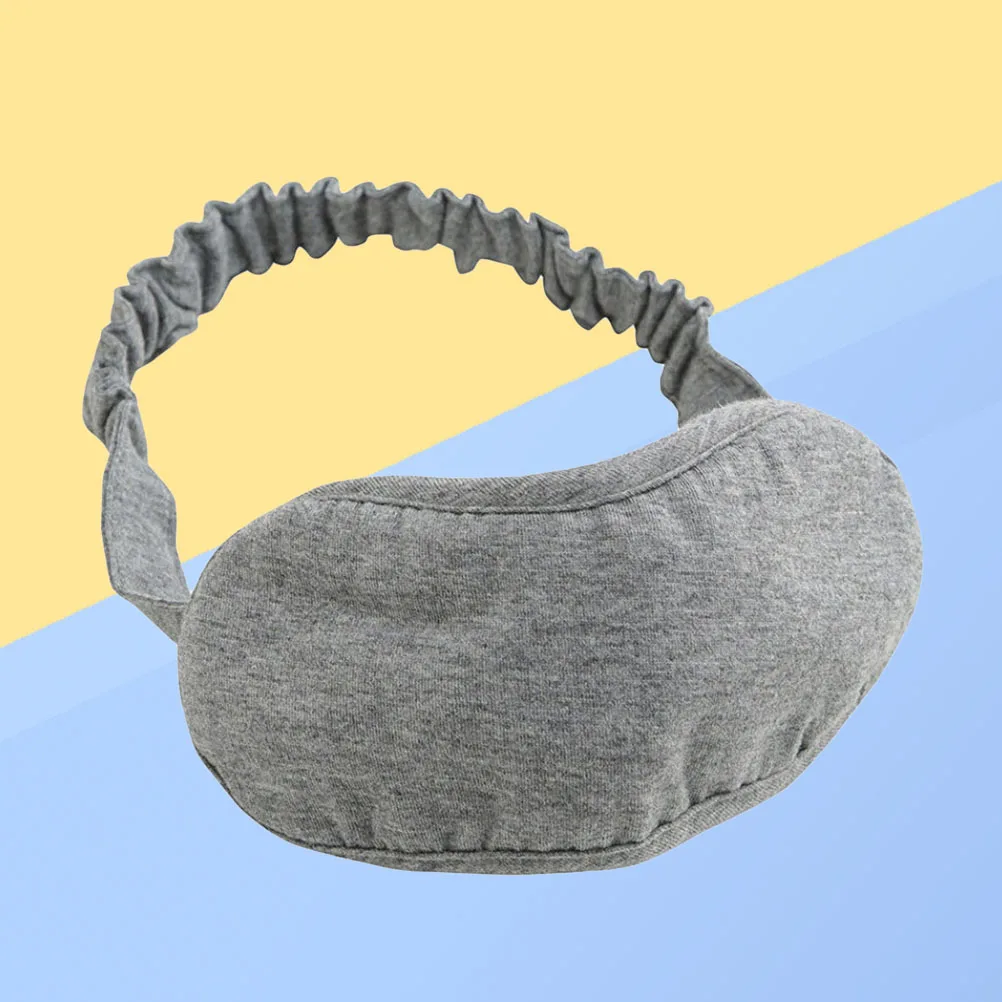 

1pc Eye Mask Super Lightweight Hot Cold Compress Sleep Helper For Travel Home Hotel Meeting Train Fatigue Relief Blindfold