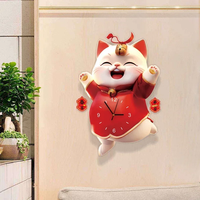Design Silent Wall Clock Living Room Office Aesthetic Art Wall Clock Luxury House Modern Relojes De Pared Living Room Decoration