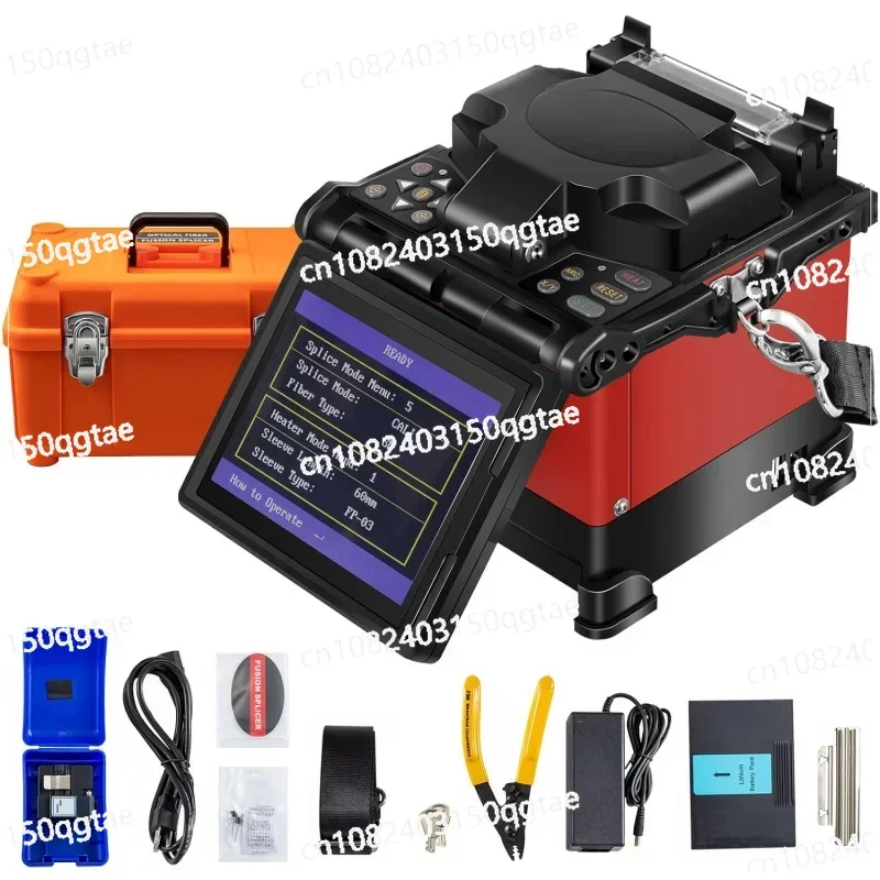 Fusion Splicer Automatic Focus JW4108S FTTH Fiber Optic Fusion Splicer 5 Inch Digital LCD Screen Fusion Splicer Machine