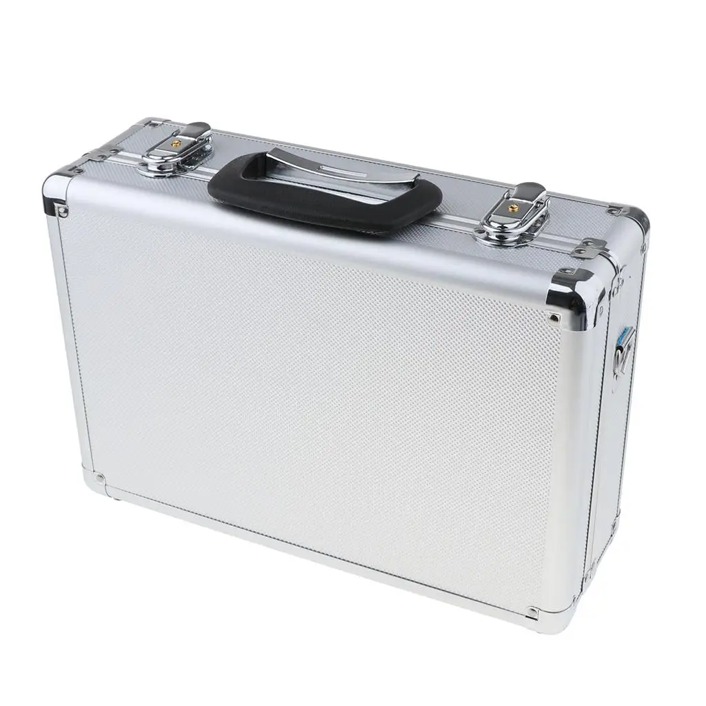 Waterproof Hard Case Aluminum for JR FUTABA FLYSKY RC Transmitter 35x23x12cm