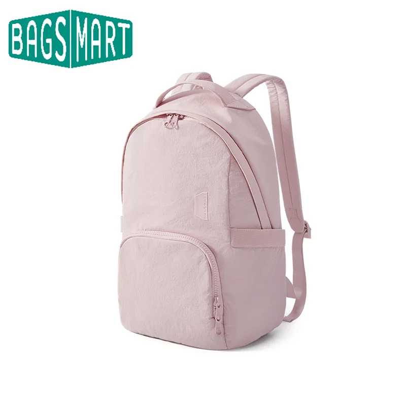 

BAGSMART женский рюкзак для девочек, водонепроницаемый 13-дюймовый рюкзак для ноутбука, школьная сумка, противоугонная сумка для колледжа
