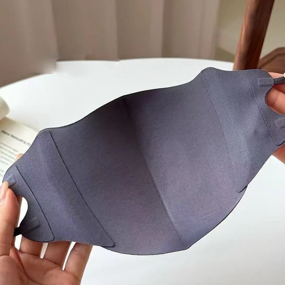 Nuevo Mascarilla cálida y transpirable, mascarilla facial lavable a prueba de polvo, velo facial sin rastro para