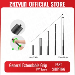 ZHIYUN Official B7319 General Extendable Grip for 1/4'' Screw Hole Handheld Gimbal M40 Light Accessories 7.4-28.8 inch