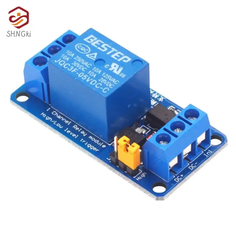 3.3V 5V 12V 24V 1 Channel Relay Module High And Low Level Trigger Dual Optocoupler Isolation Relay Module Board Signal