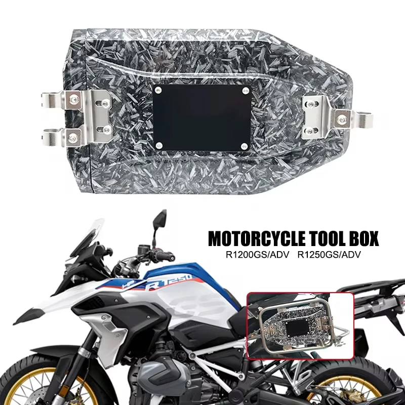 

Toolbox Motorcycle Plastic Decorative 4.2 Liters Tool Box For BMW R1250GS LC ADV R1200GS R 1200 GS Adventure 2014-2023 2022 2021