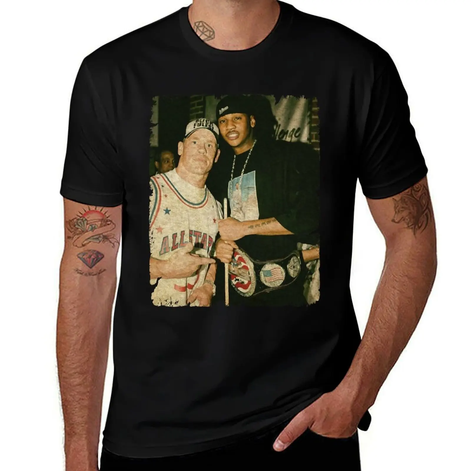 

Carmelo-Anthony-John-Cena T-Shirt Festival Party Tee Top