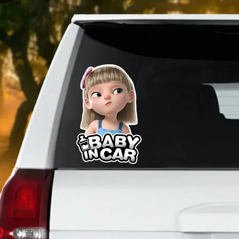 

Baby on Board Sticker Self-adhesive Car Sticker Vinyl DecalCar Sticker Waterproof Auto Decors on Bumper Rear Window Laptop